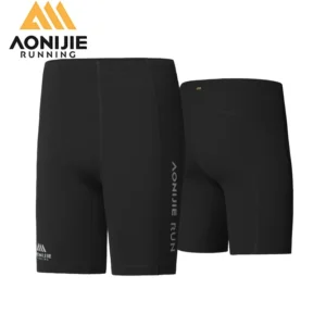 AONIJIE Men Tight Sports Shorts Quick Drying Marathon Gym Training Pants Cross Country Running Soccer Pant FM5210