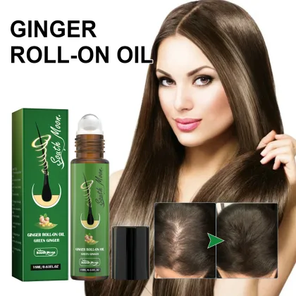 Ginger Dense Roll-On Oil Restore Hair Scalp Care