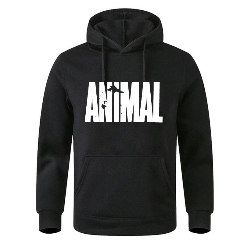 Men Animal Print Hoodie Sweatshirt Tops Men Womnen Fashion Brand Design Pullover Cotton Fleece Hoodies