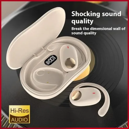 SW-0511 Earphones Bluetooth 5.2HiFi Stereo Noise Reduction Headset Earbud Outdoor office Wireless Headset 180° Rotating Open Ear