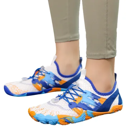 Water Shoes Breathable Lightweight Aqua Shoes Quick Drying Gym Fitness Shoes Casual Wading Shoes for Hiking Kayaking Surfing
