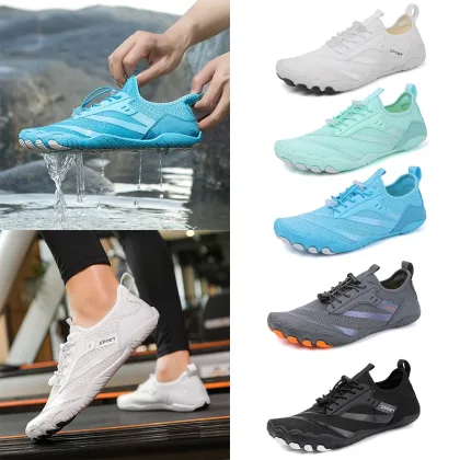 Large Size Unisex Outdoor Aqua Shoes Couples Vacation Seaside Barefoot Swim Shoes Beach Game Shoes Indoor Fitness Yoga Shoes