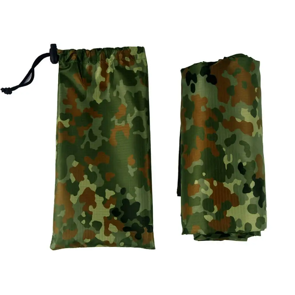 Tactics Flecktar Portable Camouflage Waterproof Rain Protection Cape Adult Poncho Raincoat Cloak Travel Rainproof Motorcycle Man - Image 6