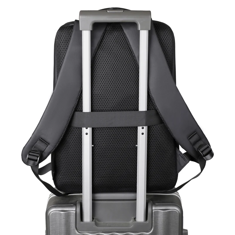 Minimalist Business Waterproof Backpack Unisex USB Charging Large Capacity Laptop Bag Multifunctional Stylish Travel Backpack Sc - Image 4