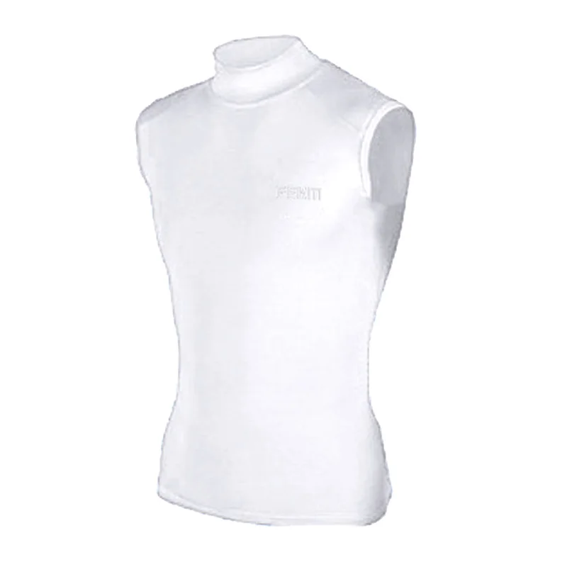 Men's High Collar Sleeveless Fitness Clothing Bodybuilding Muscle Undershirt Gym Running Singlets Sport Casual Tank Top Men Vest - Image 6