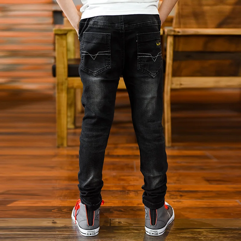 Big Boys Jeans Elastic Waist Denim Pants Children Clothing Spring Autumn Teenager Kids Trousers Jean Pants 5-14 Years - Image 5