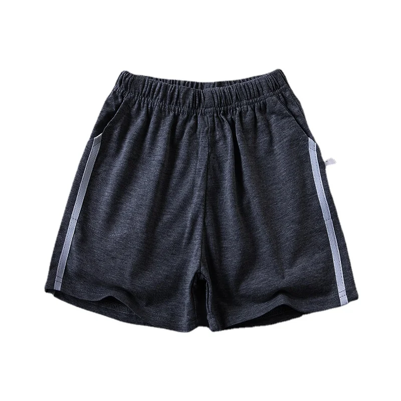 Big Kids Shorts Wholesale 3-12T Children Boys Casual Short Pajamas Classic Three-Colors Black White Gray School Girls Sweatpants - Image 2