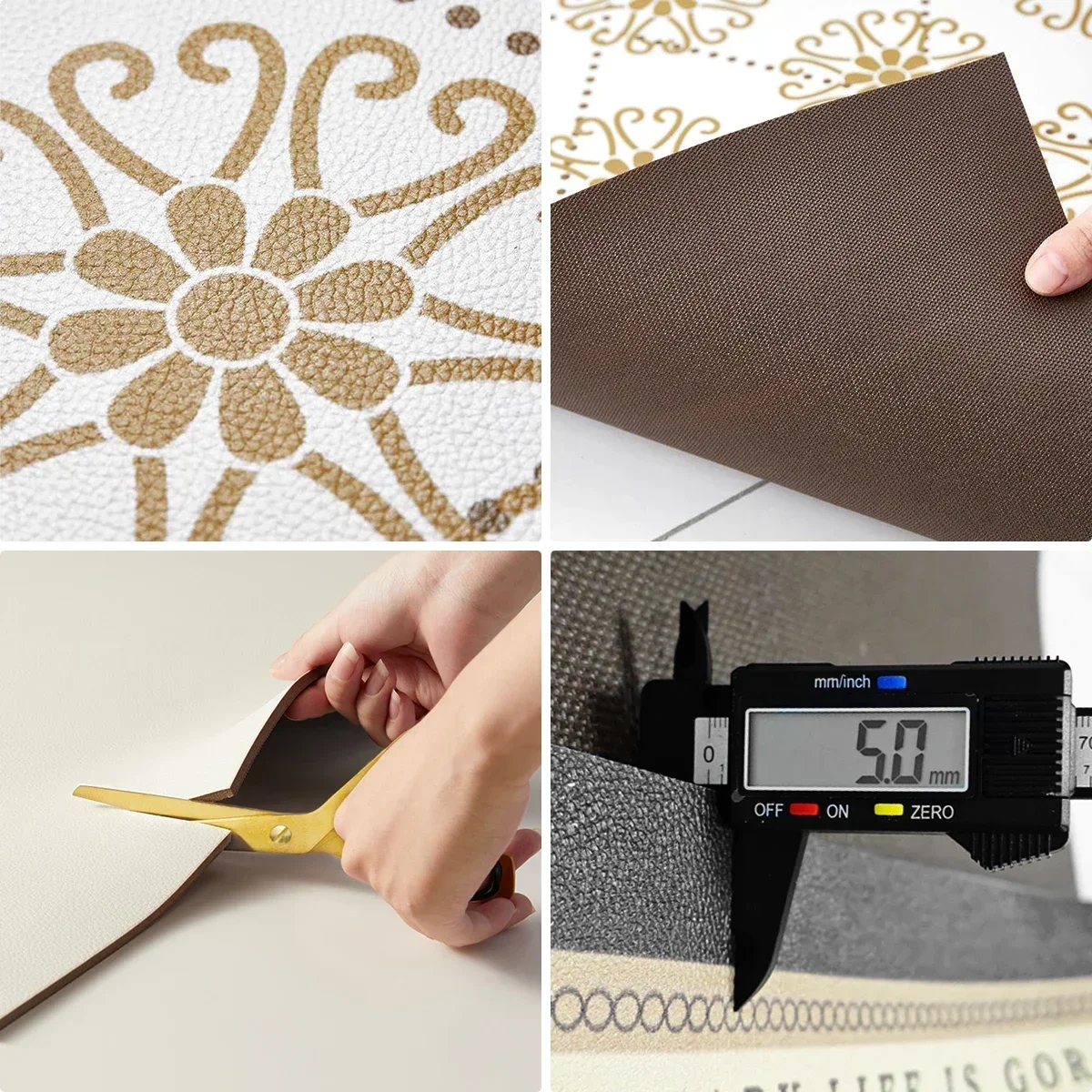 Rug for Kitchen Waterproof Floor Mat Long Carpet Pvc Leather Non-slip Oil-proof Foot Mats Minimalist Home Decoration Rugs - Image 5