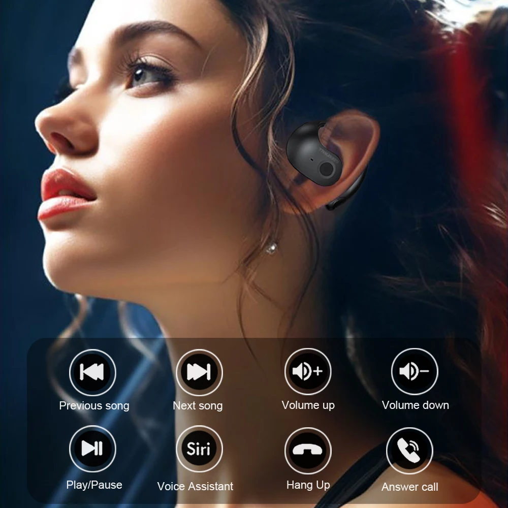 GreatWall AI Real-Time Translation Wireless Bluetooth Earphones Supporting Over 100 Voice Languages Translation Headphones - Image 2
