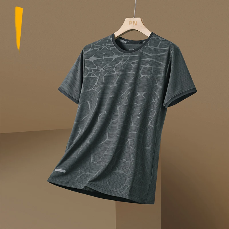 Quick Dry Sport T Shirt Men'S 2024 Short Sleeves Summer Casual Print Plus OverSize 3XL Top Tees GYM Tshirt Clothes - Image 4