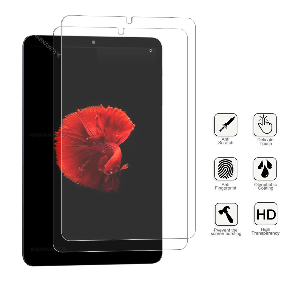 2 Pieces Ultra Clear Anti-Scratch Tempered Glass Screen Protector For iPaly 60 mini Pro 8.4-inch Tablet Protective Film - Image 2