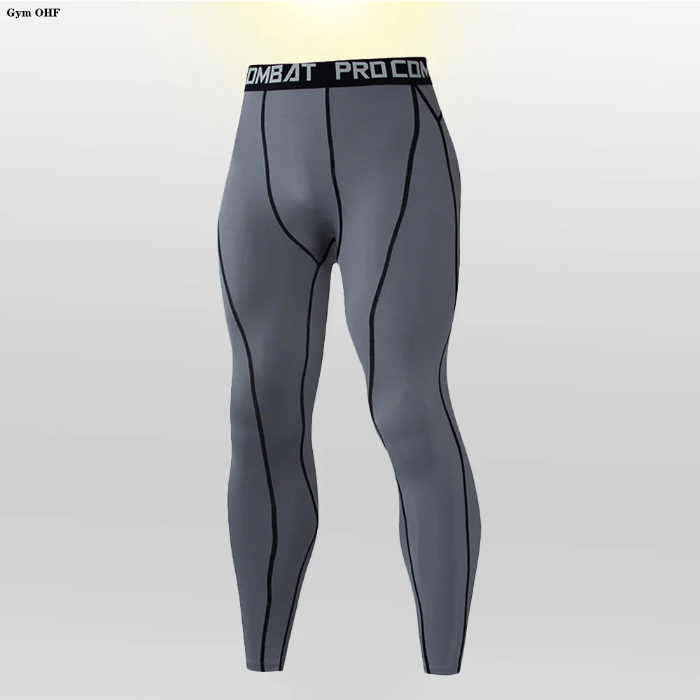Running Tights Men Shorts Sports Leggings Compression Pants Jogging Fitness Gym Long Trousers Men Yoga Skinny Shorts Slim Summer - Image 6