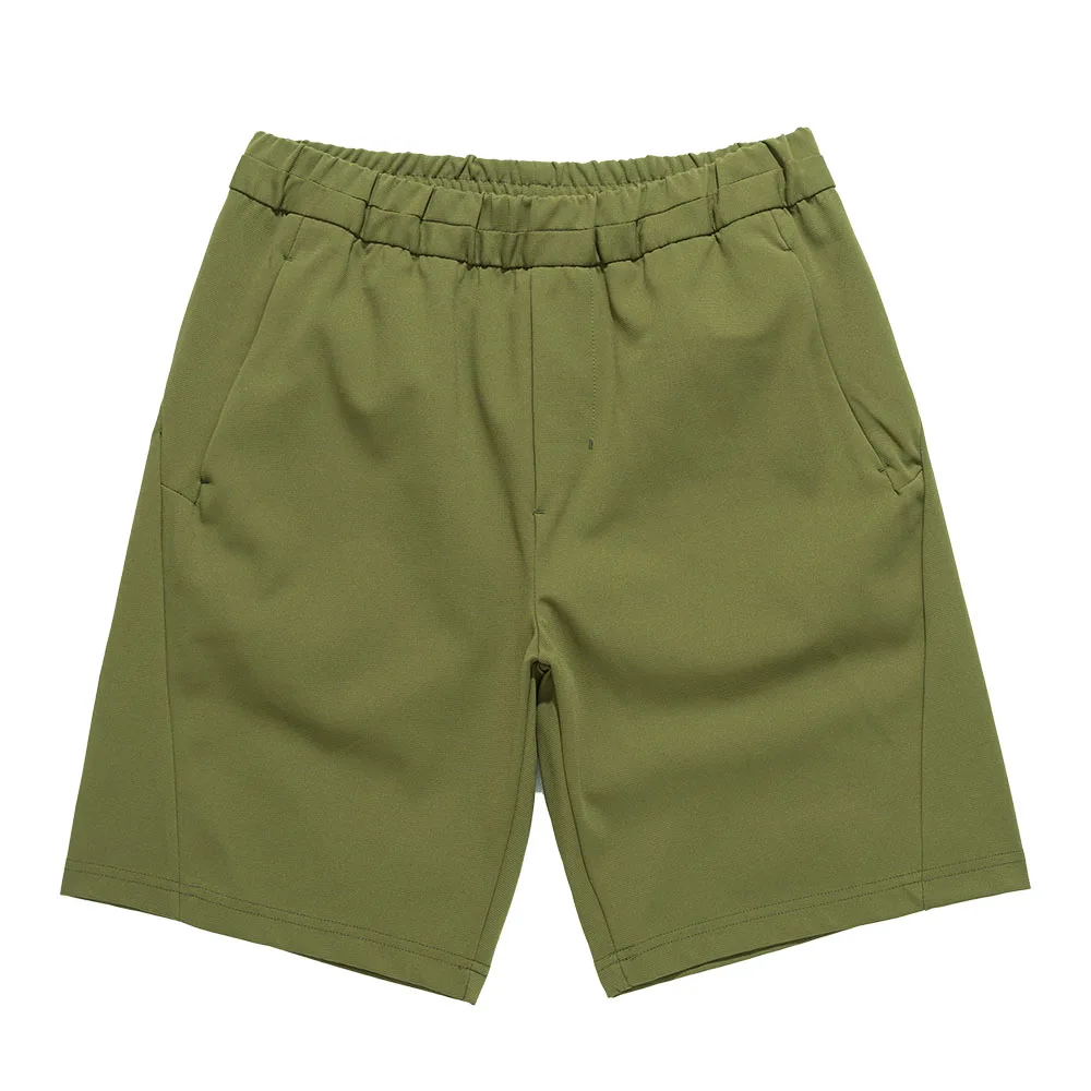 2025New Casual Elastic waist Running Basketball Men's shorts Summer High Quality Knit Solid color Sneakers shorts male - Image 2