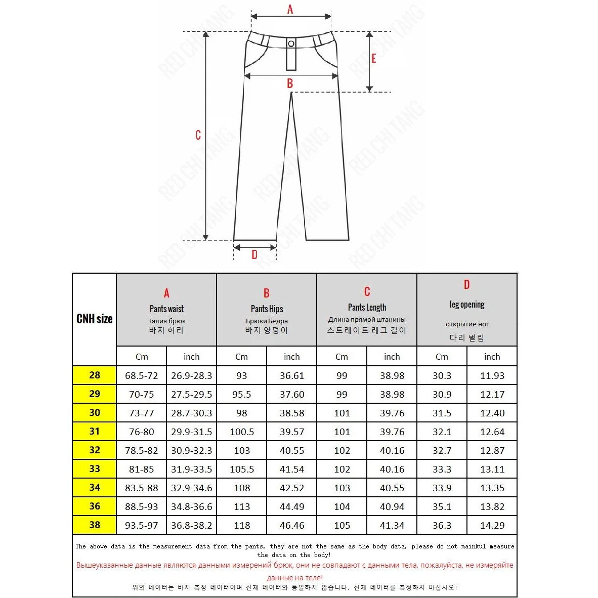 Threeproof Men's Pants Straight Fit Cotton Casual Trousers Male Elastic Waist Stretch Spring Antifouling Work Business Oil Proof - Image 2