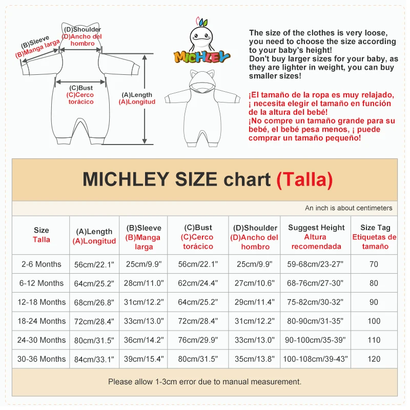 MICHLEY Shark Baby Rompers Winter Hooded Flannel Toddler Infant Clothes Overall Bodysuits Jumpsuit Costume For Kids Carnival - Image 4