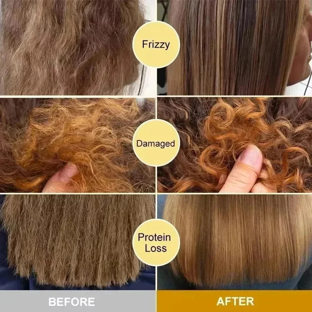 Hair Capsules Repairing Maltreated Frizzy Hair Silky Moisturizing Hair Oil Smoothing Nourishing Hair Care Essence Products 800mg - Image 2