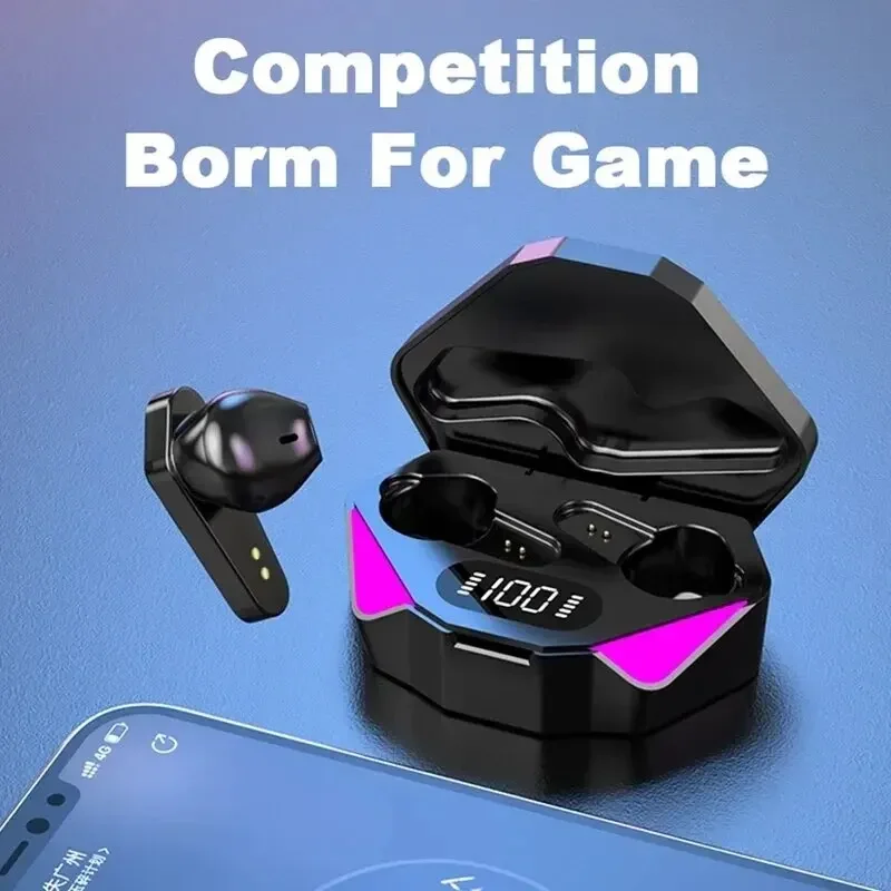 TWS Wireless Bluetooth 5.3 Headset LED Display Gamer Earbuds with Mic Wireless Headphones Noise Cancelling Bluetooth Earphones - Image 6