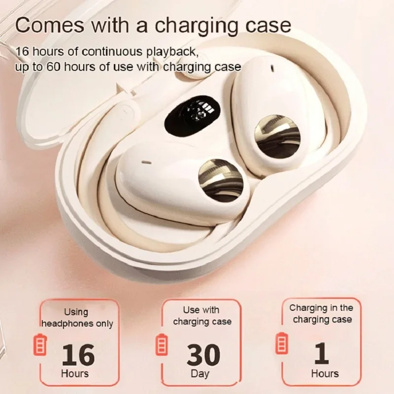 SW-0511 Wireless Bluetooth Earphones Earbuds Touch Light Air Conduction High quality Fitness Driving office Headset With Mic - Image 2