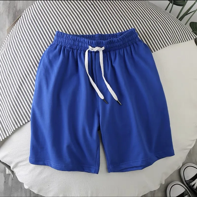 Men's Summer Beach Pants Mesh Sports Joggers Casual Running Shorts Elastic Waist Solid Color Short Pants Sweatpant Dropshipping - Image 4