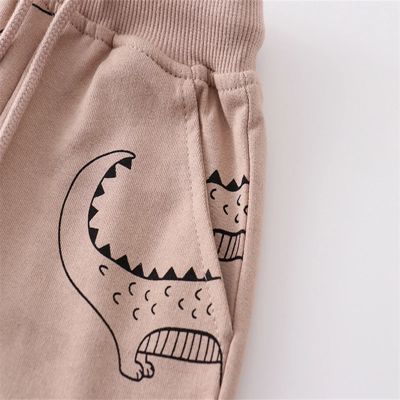 Jumping Meters 2-7T Crocodile Boys Girls Shorts Toddler Kids Drawstring Animals Print Hot Selling Children's Short Pants - Image 6