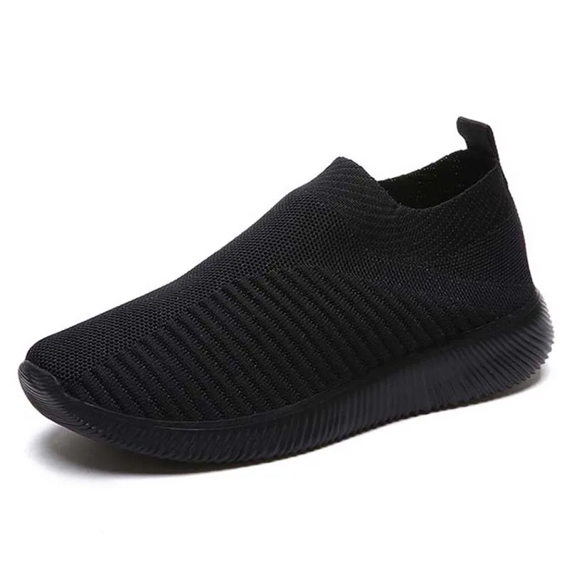2024 New Fashion Sneakers For Women Casual Shoes Comfortable Soft Sneakers Women Slip On Sock Shoes For Women Ladies Flat Shoes - Image 6
