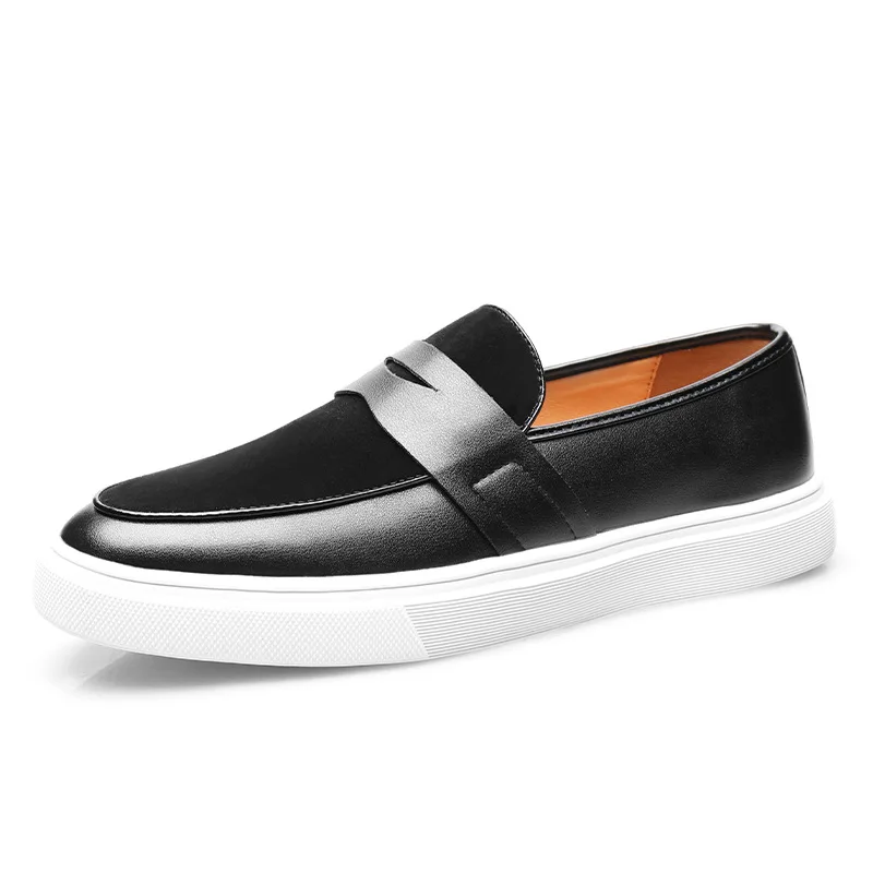 Mocasines Summer Walk Loafers Suede Shoes For MenSneakers Brown Suede Leather Flats Men Brand High Quality Shoes Big Size 38-46 - Image 4