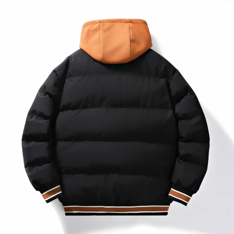 Men Women Winter Parka Colorful Men's Winter Jacket Coat Oversize Parka Korean Men's Puffer Jacket Harajuku Hip Hop Hooded Coat - Image 6