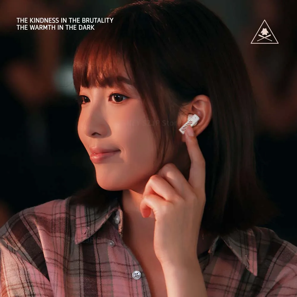 ZOMBIESCAT B8 Bluetooth 5.4 Earbuds TWS Wireless Bluetooth Earphones ENC Active Noise Cancellation Headphones Necklace Design - Image 6