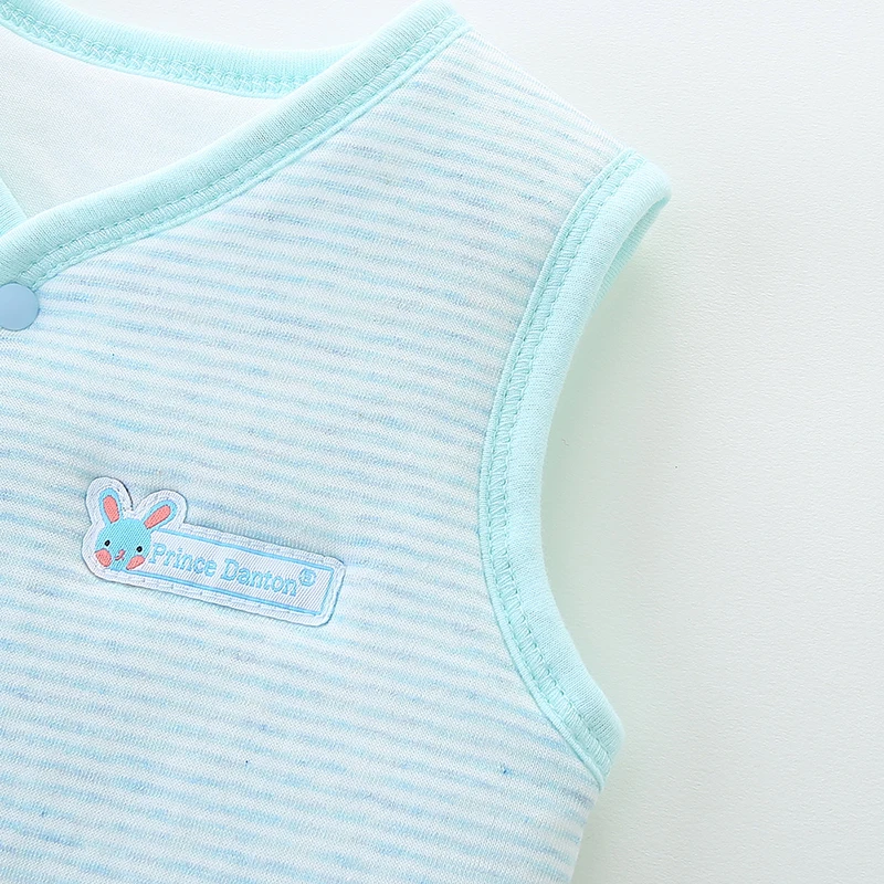 Wear Baby Vest, Small Vest, Quilted Warm Vest for Boys and Girls, Stylish Vest, Pure Cotton, Newborn Kidsren, Spring & Fall - Image 4
