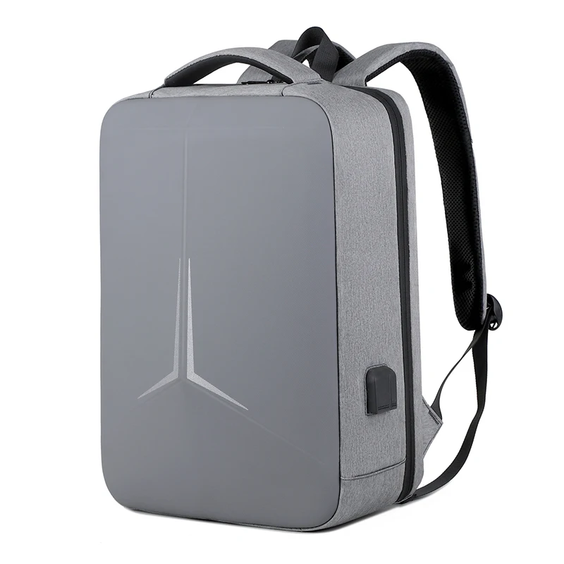 Mens LBackpack Waterproof Anti theft with USB Port Stylish Design Large Capacity Comfortable Straps Ideal for Work and Travel - Image 4