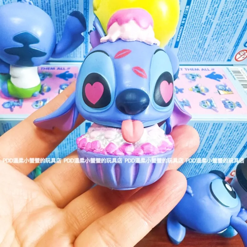 Disney Stitch Surprise Blind Box Complete Set of Hidden Ice Cream Cartoon Dolls Desktop Ornaments Cute Kawaii Mysterious Box - Image 3