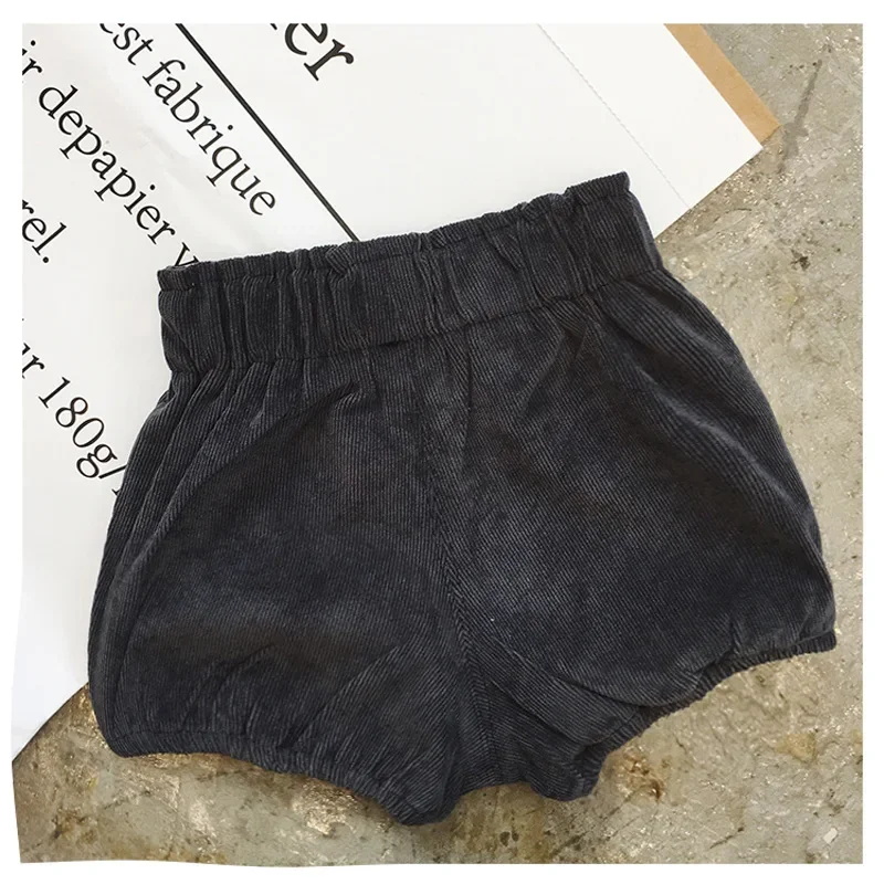 2024 Fall Winter New Baby Girls PP Pants Corduroy Shorts Bloomers Cute Triangle Bread Pant Cotton Toddler Boys Shorts 1-5T - Image 5