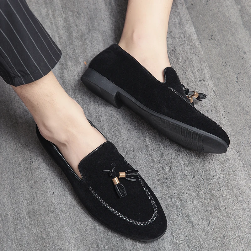 Men’s Casual Loafers Soft Sole Comfortable Driving Shoes Low Top Slip-On Outdoor Shoes - Image 3