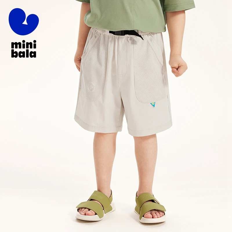 Mini Bala Shorts Boys Baby Children Pants Moisture Absorbent Quick Dry Cool Feeling Outdoor Shorts - Image 4