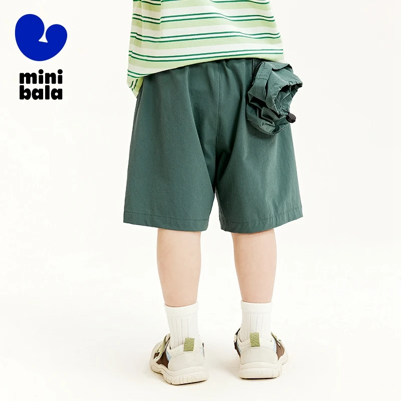 Mini Bala Shorts Boys Baby Children Pants Moisture Absorbent Quick Dry Cool Feeling Outdoor Shorts - Image 3
