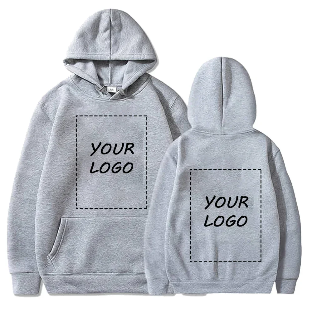 Hot Sale Custom Hoodie Sweatshirts Men Design Your Logo Fleece Hooded Clothes Women Harajuku Outerwear Y2k Size Hoody XS-3XL - Image 4