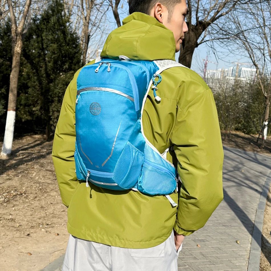 16L Outdoor Sport Cycling Running Mountaineering Bag Hiking Bike Riding Hydration Water Bag Storage Pack UltraLight Run Backpack - Image 3