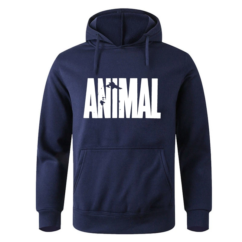 Men Animal Print Hoodie Sweatshirt Tops Men Womnen Fashion Brand Design Pullover Cotton Fleece Hoodies - Image 6