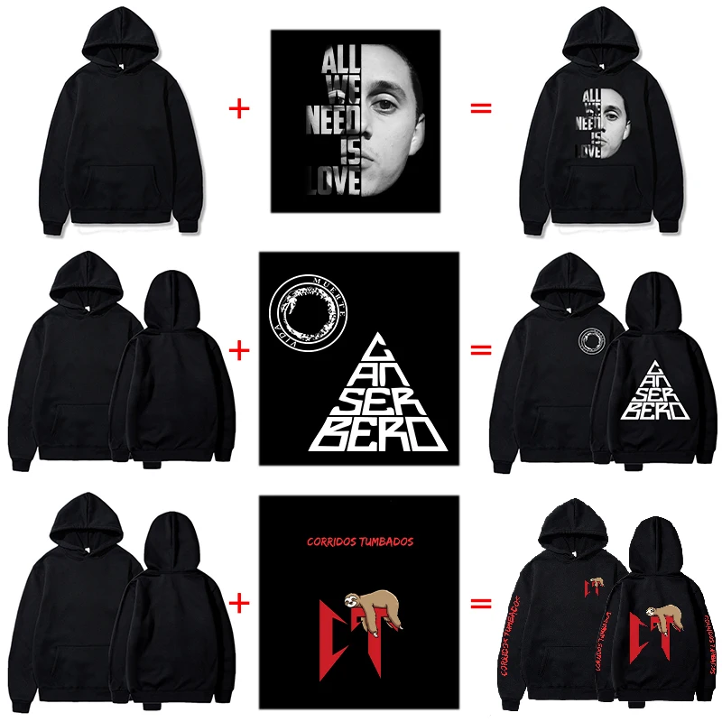 Customized Printed Men Women Hoodie Loose Casual Clothing Fashion Long Sleeve Hooded Pullover Personality Streetwear Sweatshirts - Image 3