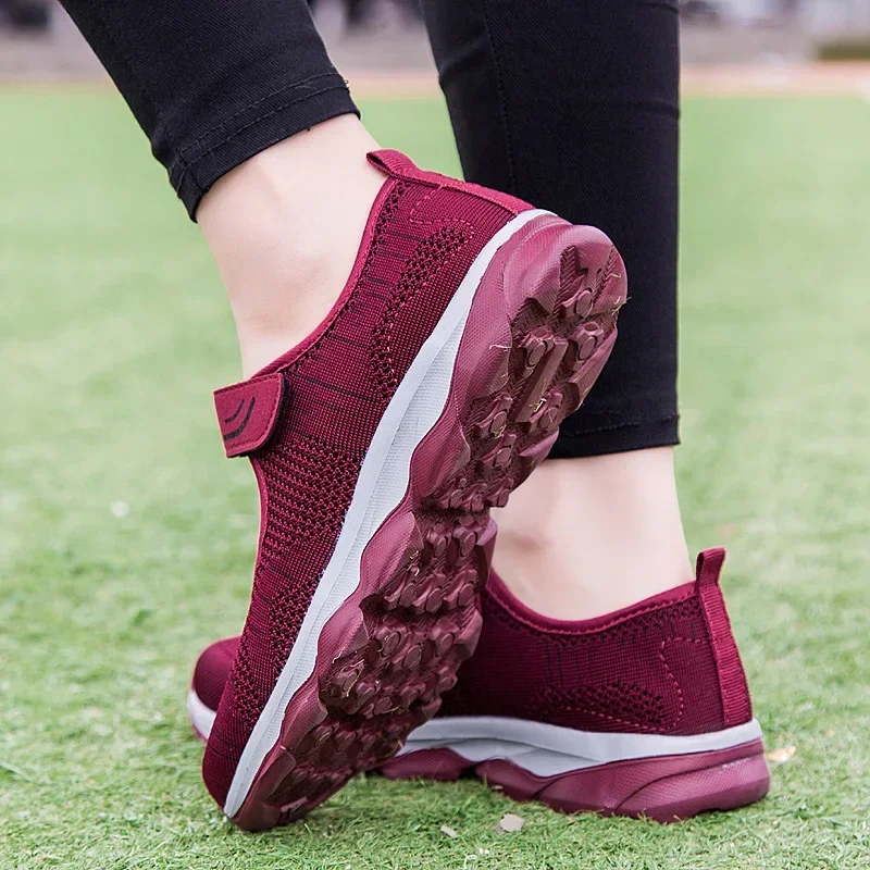 2021 Summer Fashion Women Flat Platform Shoes Woman Breathable Mesh Casual Sneakers Women Zapatos Mujer Ladies Boat Shoes - Image 5