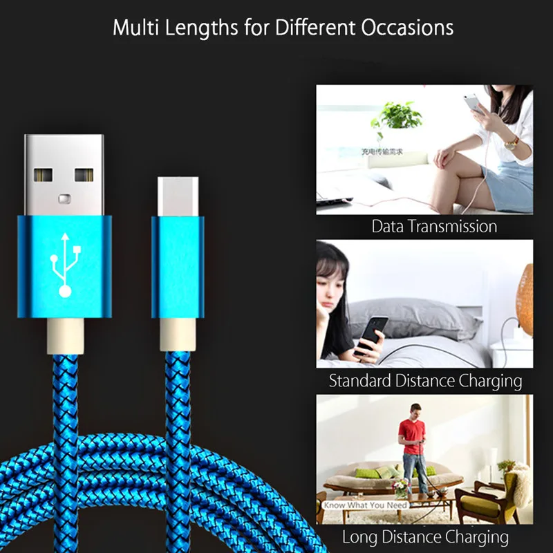 Type C USB Charging Cable For UMiDiGi One Max / F1 / One Pro Z2 / Z2 Pro A1 Pro 1/2/3 Meter Long Kabel Mobile Phone Charger Cord - Image 5
