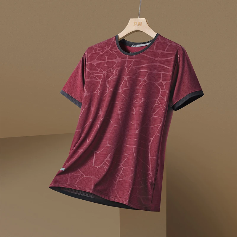 Quick Dry Sport T Shirt Men'S 2024 Short Sleeves Summer Casual Print Plus OverSize 3XL Top Tees GYM Tshirt Clothes - Image 2