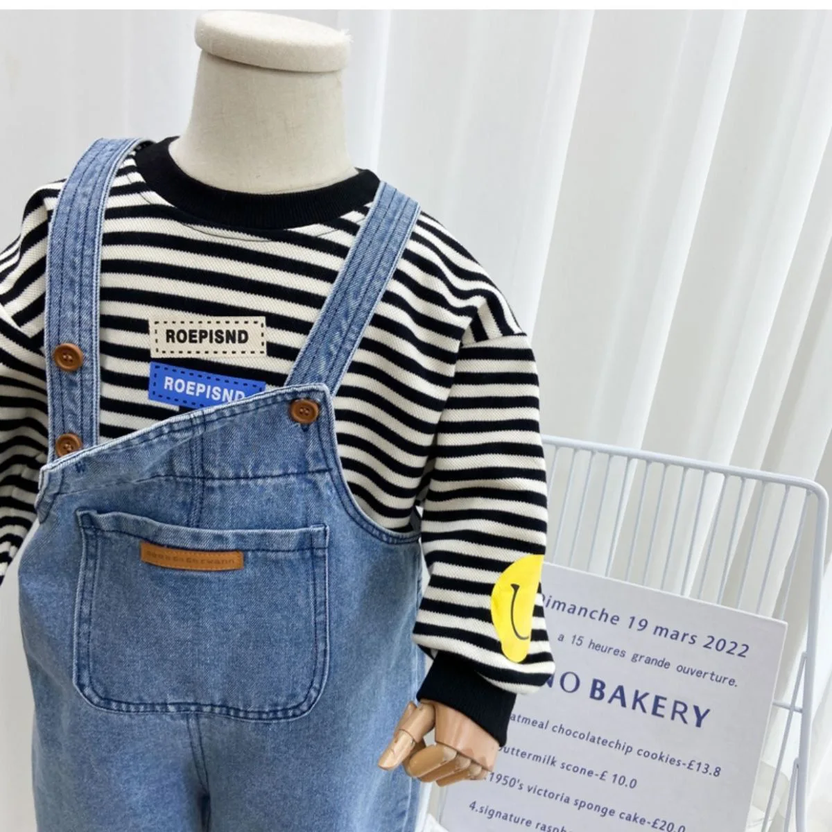 2025 Summer New Children Denim Overalls Loose Girls Jeans Kids Boys Casual Pocket Overalls Baby Bib Pants Infant Clothes - Image 3