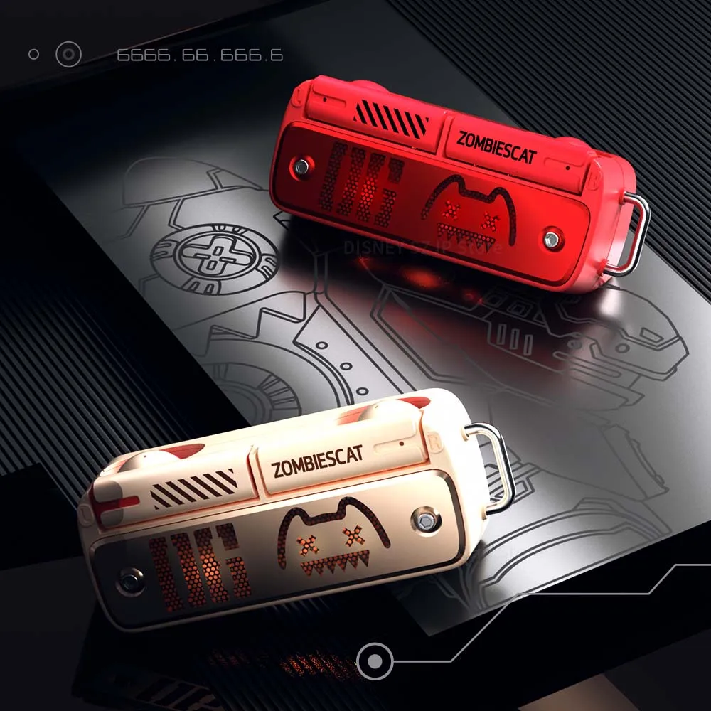 ZOMBIESCAT B8 Bluetooth 5.4 Earbuds TWS Wireless Bluetooth Earphones ENC Active Noise Cancellation Headphones Necklace Design - Image 3