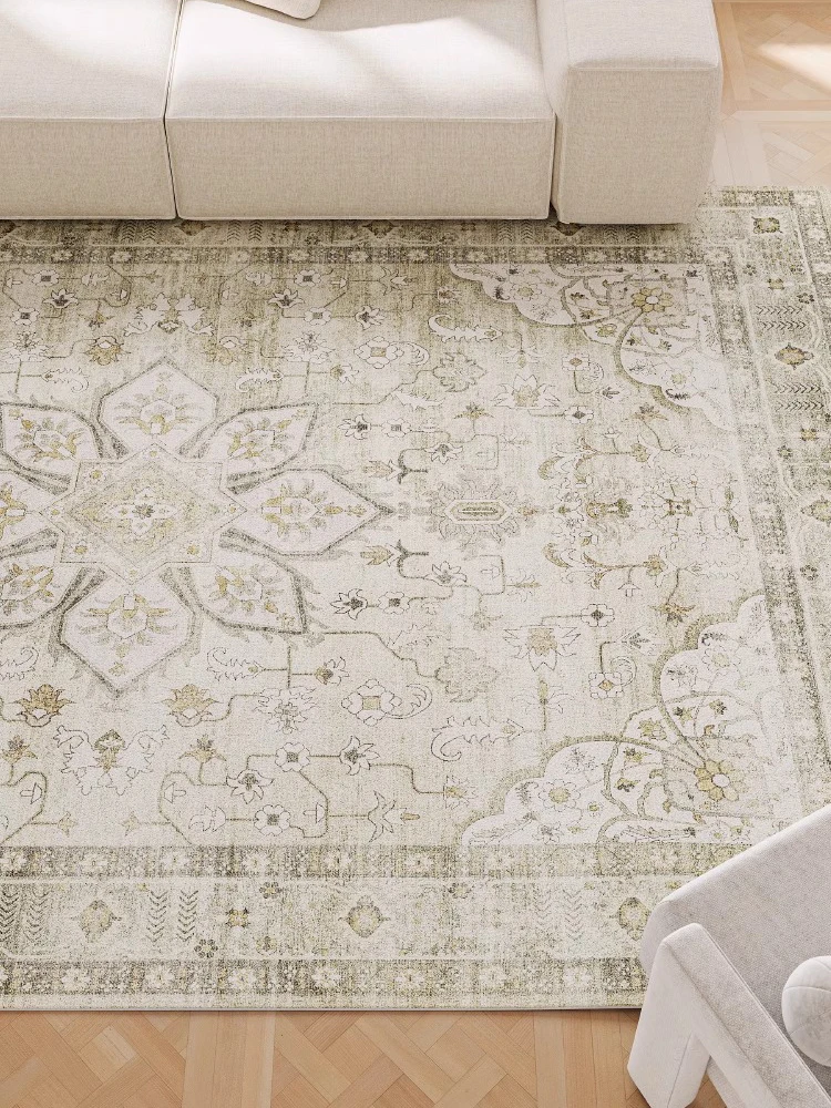 Artistic Persian Type Carpet Luxury Bohemian Decorative Rugs Comfortable Soft Living Room Carpets Machine Washable Bedroom Rug - Image 3