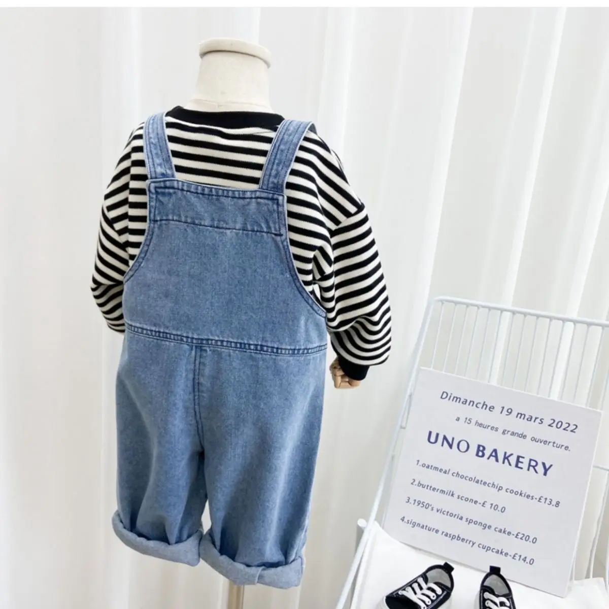 2025 Summer New Children Denim Overalls Loose Girls Jeans Kids Boys Casual Pocket Overalls Baby Bib Pants Infant Clothes - Image 5