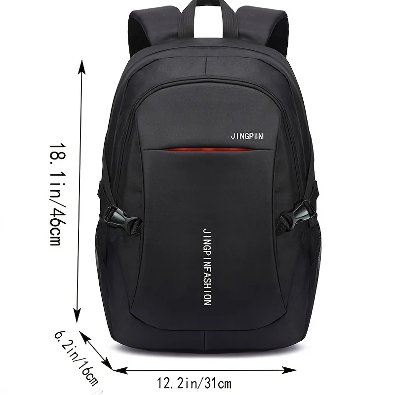 Men's Backpacks Oxford Waterproof Rucksack Business Computer Bag Casual Travel Backpack Senior High School Student Schoolbag - Image 5