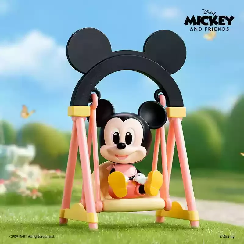 Pop Mart Disney Swing Series Blind Box Figure Mickey Donald Duck Mini Statue Collectible Toy Desk Decor Gift For Girls Women - Image 2