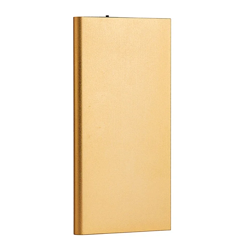 20000mAh Power Bank Portable Ultra Thin Slim Polymer Phone Charger Powerbank Double USB With LED Light for Smart Mobile Phones - Image 4