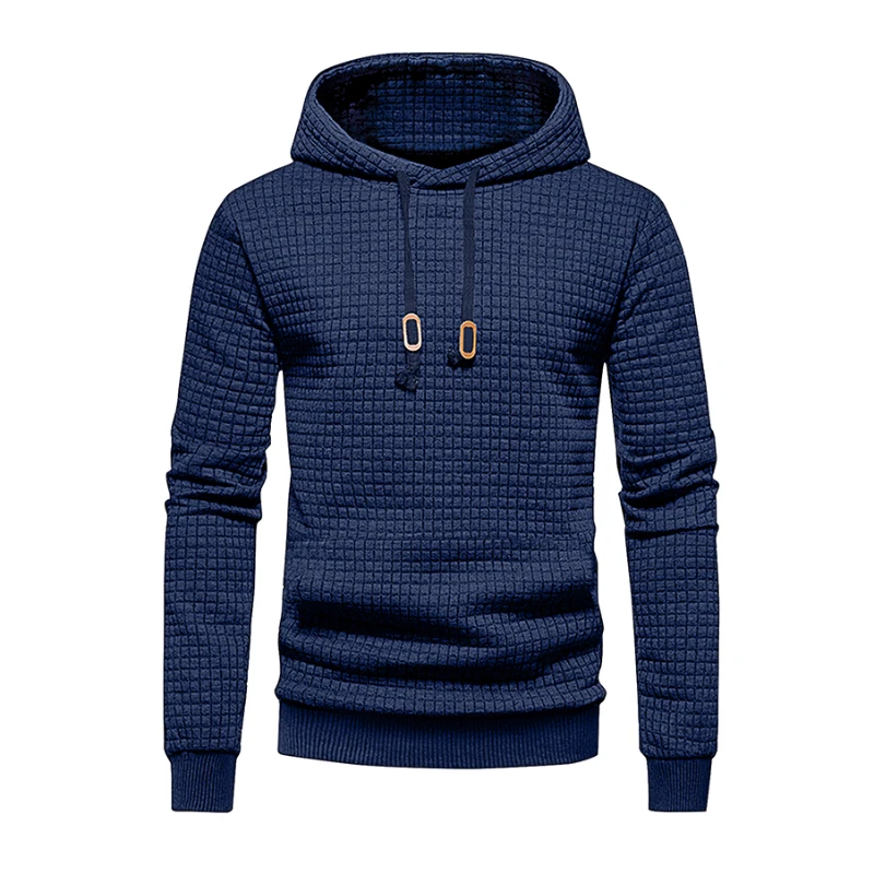 New men's hooded pullover fall casual Slim long-sleeved warm men's sweater knit sweater loose tops outdoor sports men's clothing - Image 6